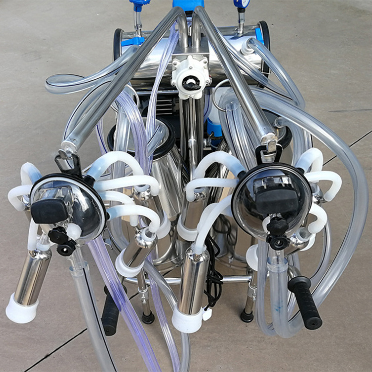 cow and goat cluster portable milking machine