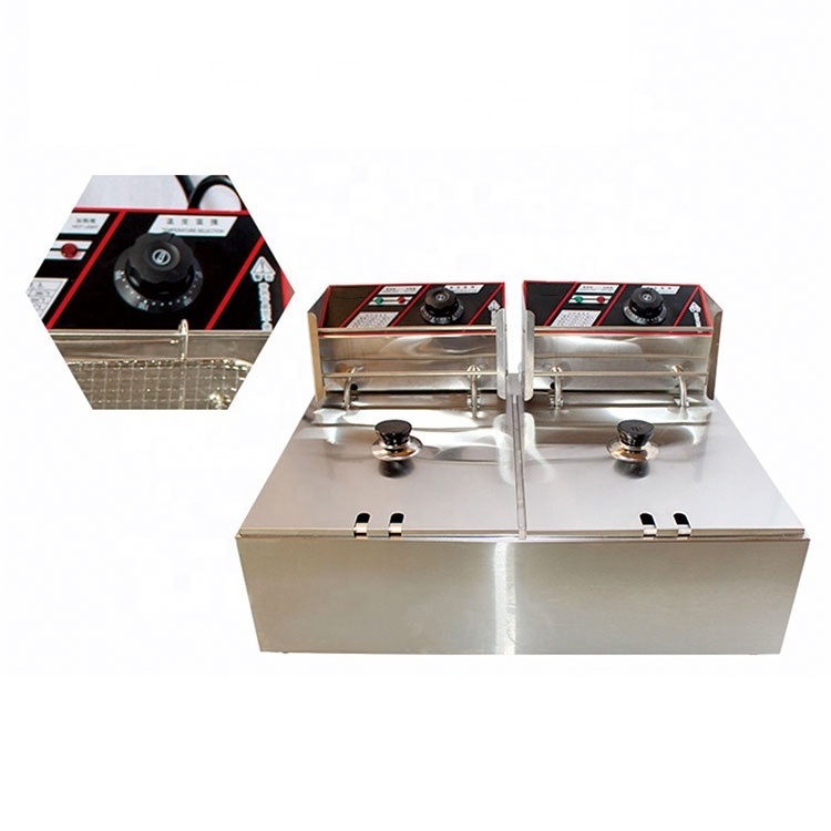 Machine Broasted Chicken Timer electric 2-tank fryer broasted chicken machine | Bestsuppliers.com