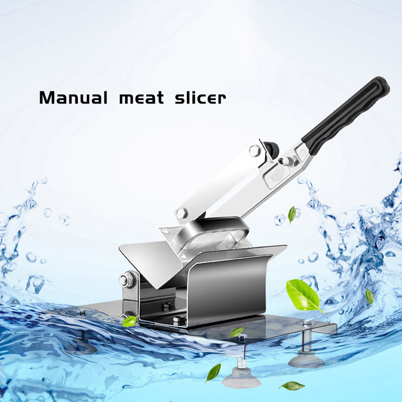 Home use manual meat slicer /Home use manual  nougat slices machine/ stainless steel vegetable slices maker