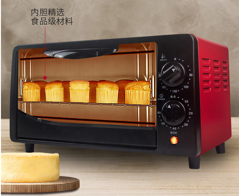 electric oven 12L baking multifunction household appliances mini small oven baking