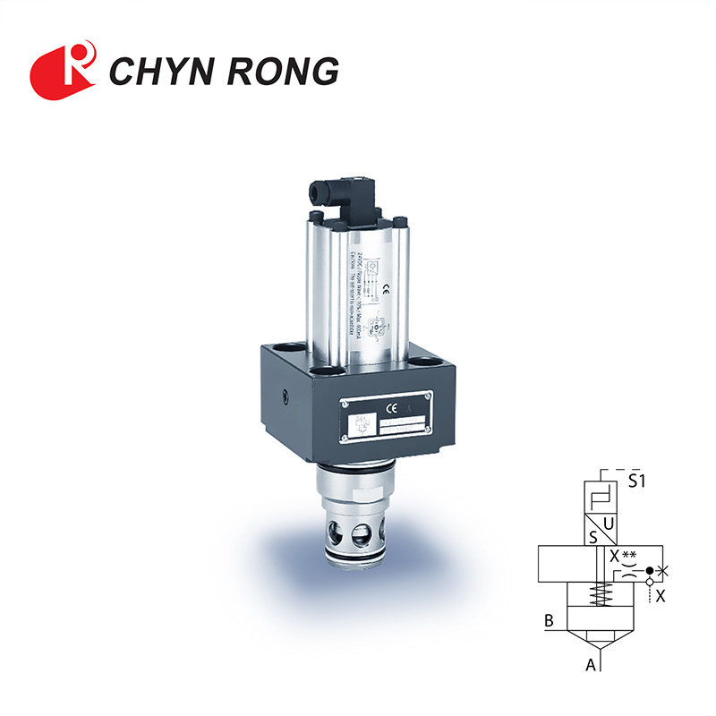 SF-EL-32-2-ST Cartridge hydraulic valve with inductive position switch