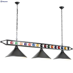 Muiti-colors hanging pool table lamp / billiard lights / snooker table lighting