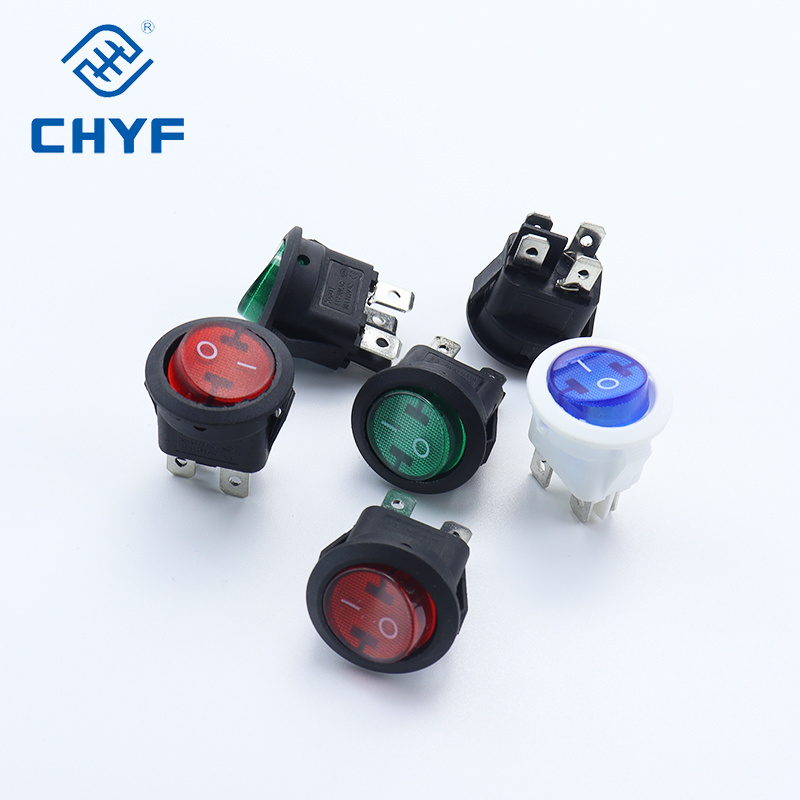 12v Auto Electric Window Rocker Switch Illuminated Car Switch Auto On Off Light Switch waterproof 4 pins 2 positions