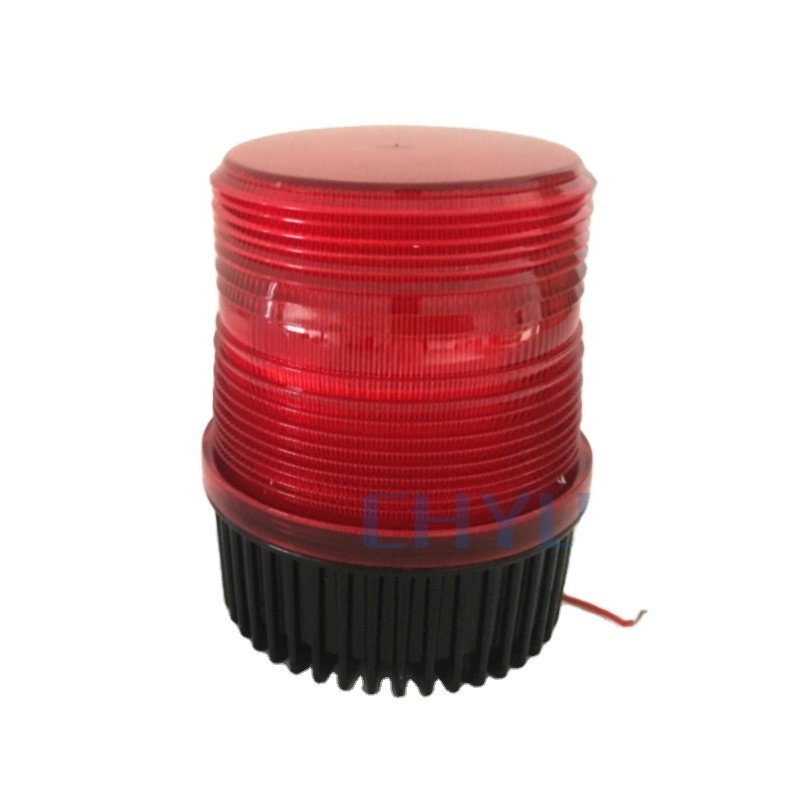 Truck strobe warning light round ambulance magnetic waterproof led flashing fire emergency beacon light for car