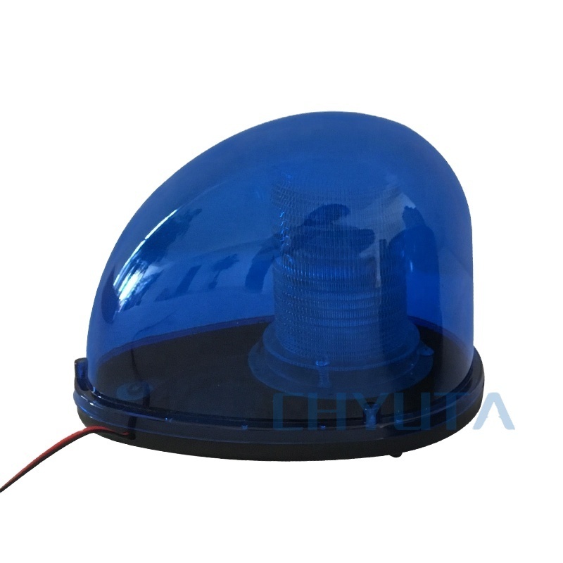 Blue led warning car emergency safety flashing led light rotating ambulance beacon strobe working warn lights for vehicles