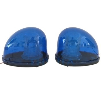 Blue led warning car emergency safety flashing led light rotating ambulance beacon strobe working warn lights for vehicles