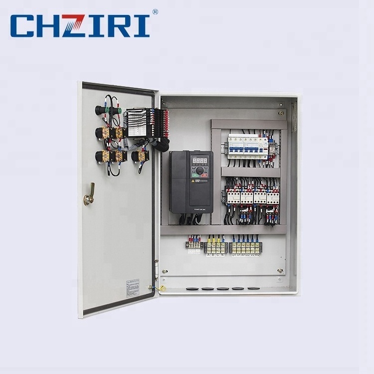 High quality standard constant pressure control panel water supply control panel cabinet 22kW vfd cabinet