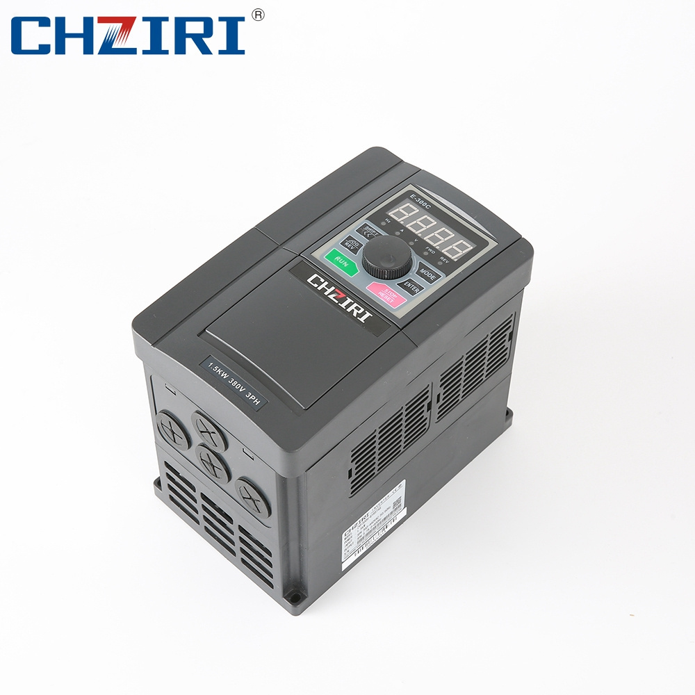 CHZIRI 1.5kW 380VAC 3.7A three phase Fans low Frequency Converter frequency inverter vfd