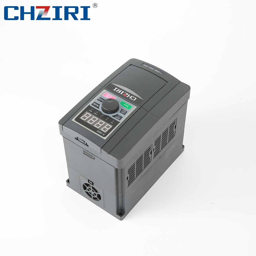 CHZIRI 1.5kW 380VAC 3.7A three phase Fans low Frequency Converter frequency inverter vfd