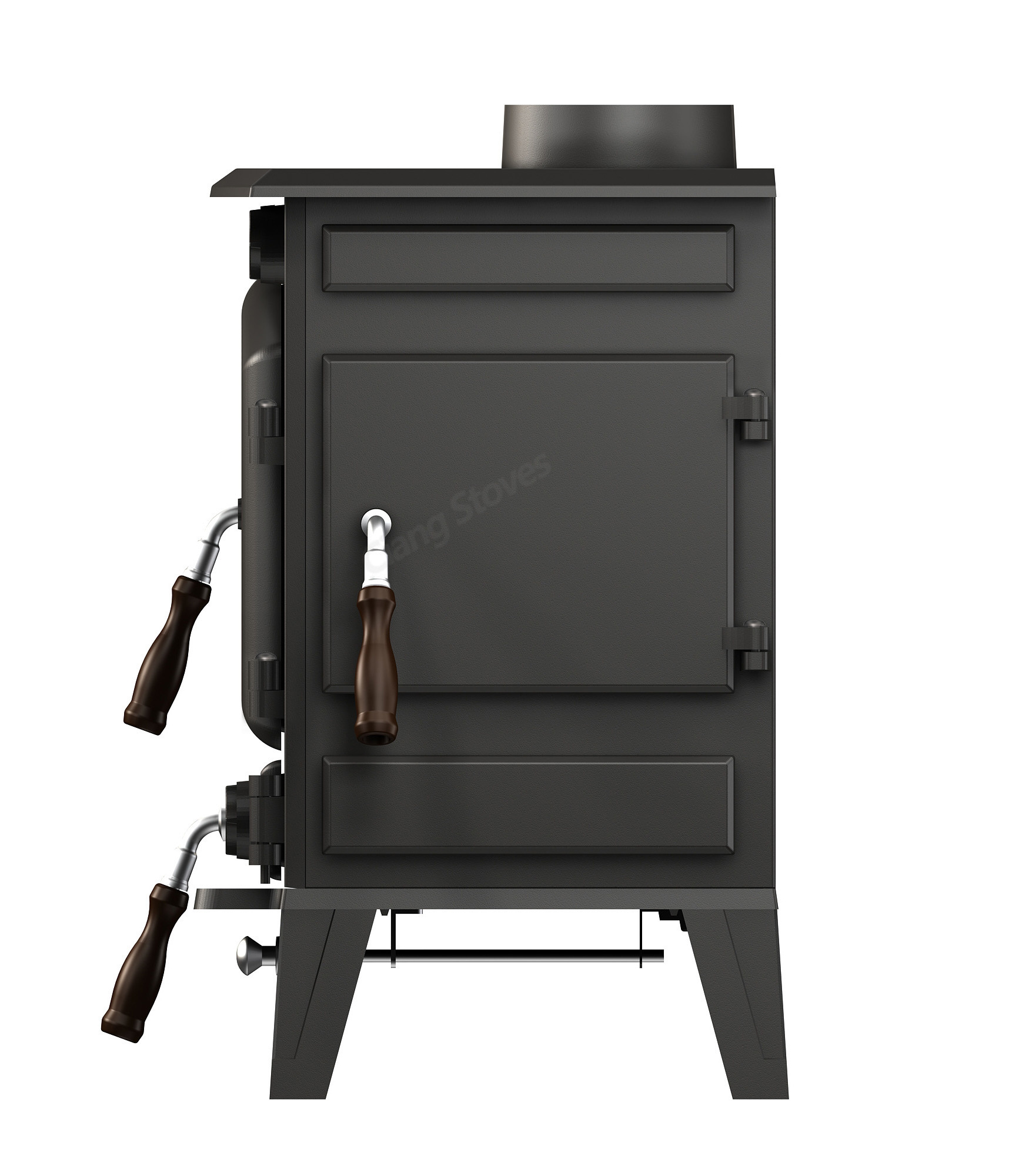 Cast iron wood burning stove for sale smokeless wood and coal stove for heating home chimney fireplace