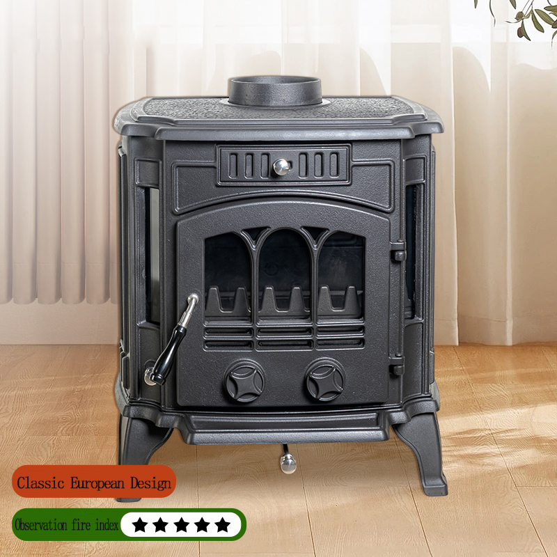 Wood burning stove indoor smokeless wood stove outdoor fireplace cast iron