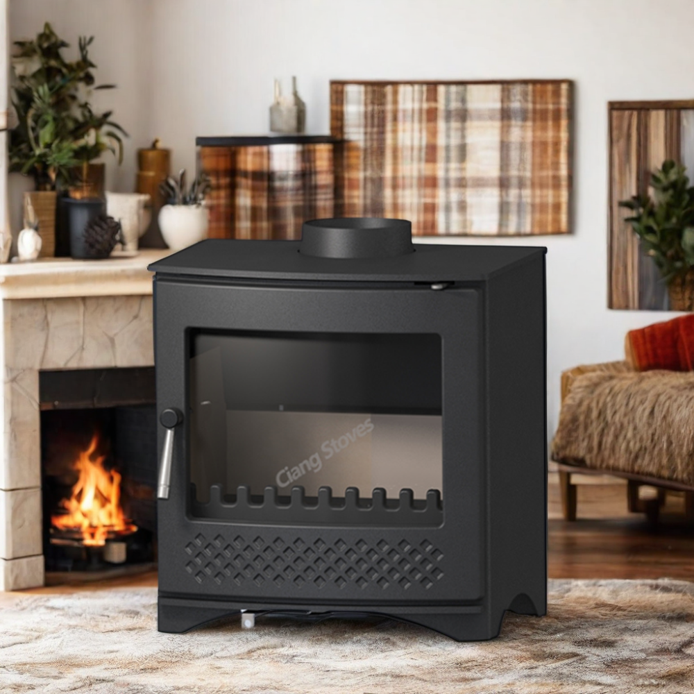 Cast iron fireplace stove woodburning stove indoor wood burning steel stove