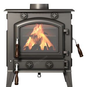 Cast iron wood burning stove for sale smokeless wood and coal stove for heating home chimney fireplace