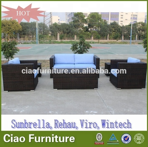 bali rattan outdoor furniture Cube sofa set outdoor rattan furniture