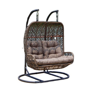 Garden furniture two seat outdoor patio swing