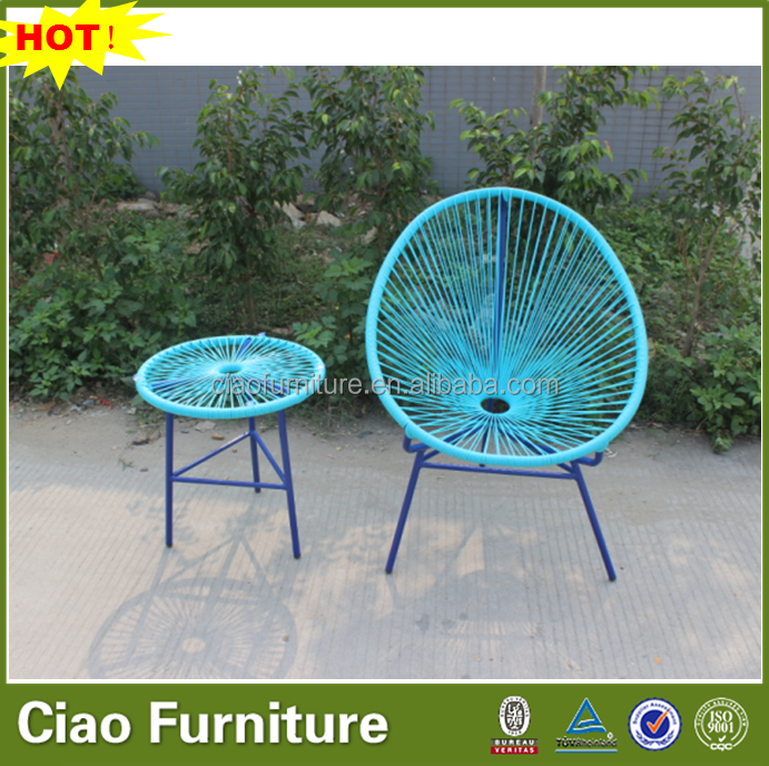 Garden furniture outdoor patio string egg Chair