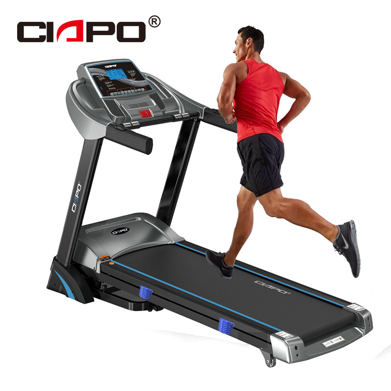 Cardio Exercise Fitness Motorized Running Track Machine