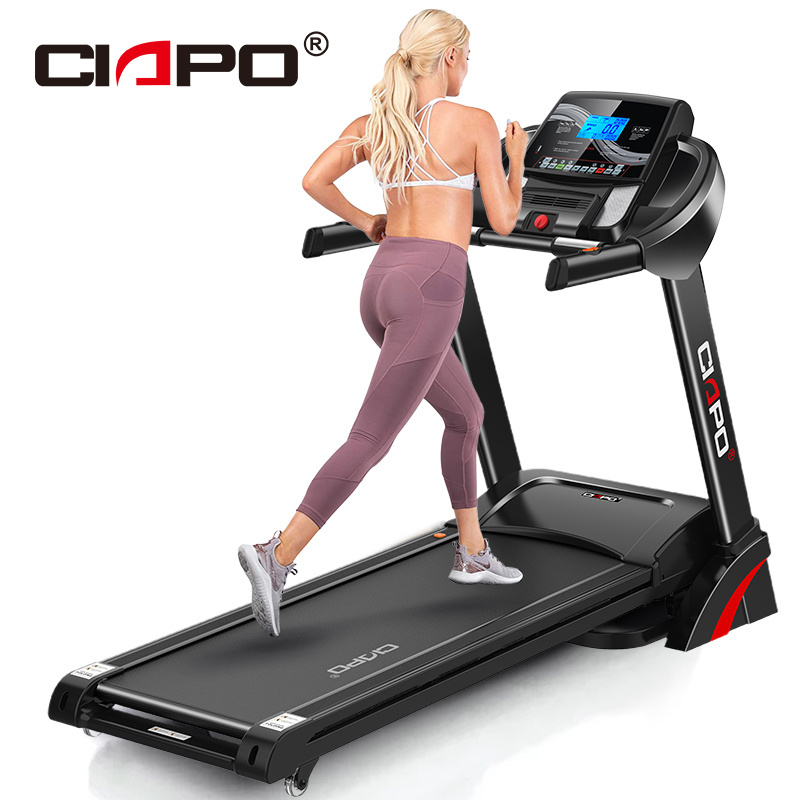 Cardio Exercise Fitness Motorized Running Track Machine