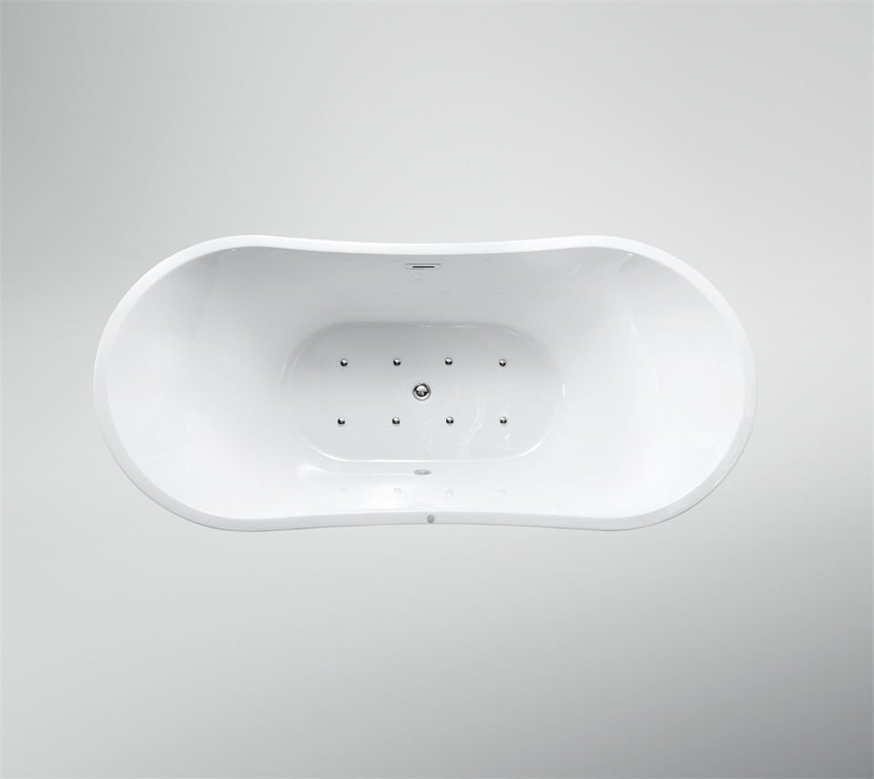 underground massage bathtub ronde whirlpool massage bathtub wooden massage bathtub supplier