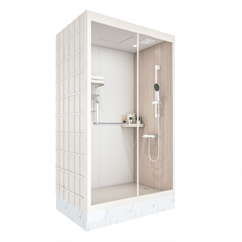 Freestanding All In One Prefab Bathroom Unit Shower toilet And Toilet Portable Bathroom Modular Bathroom Pods