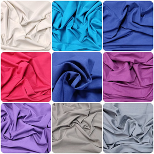 Wholesale Hight Elastic Woven Millennium Rayon Nylon Blend Solid Stretch Bengaline Fabric Spandex For Garments