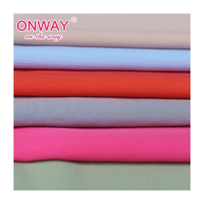 Good quality solid four way stretch 100%polyester SPH women dressed chiffon fabric