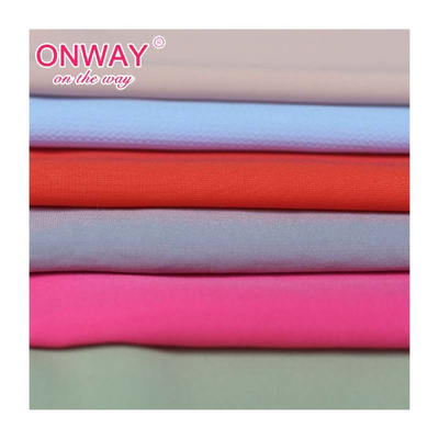 Good quality solid four way stretch 100%polyester SPH women dressed chiffon fabric