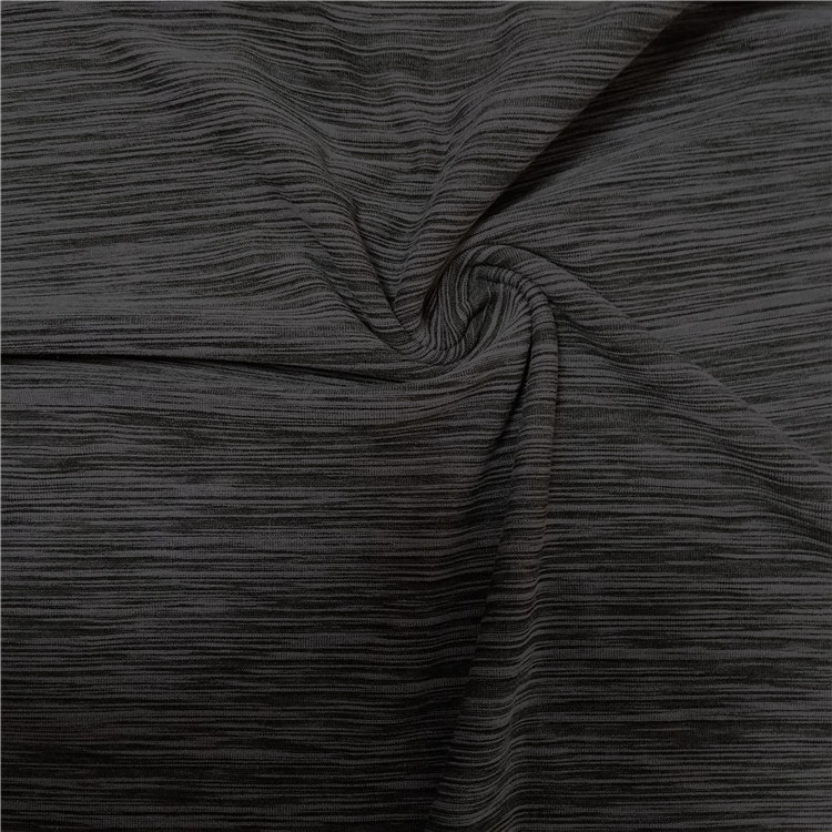 92% Polyester 8% Elastane Space Dyed Superior Poly Spandex Sport Jersey Fabric for Sportswear