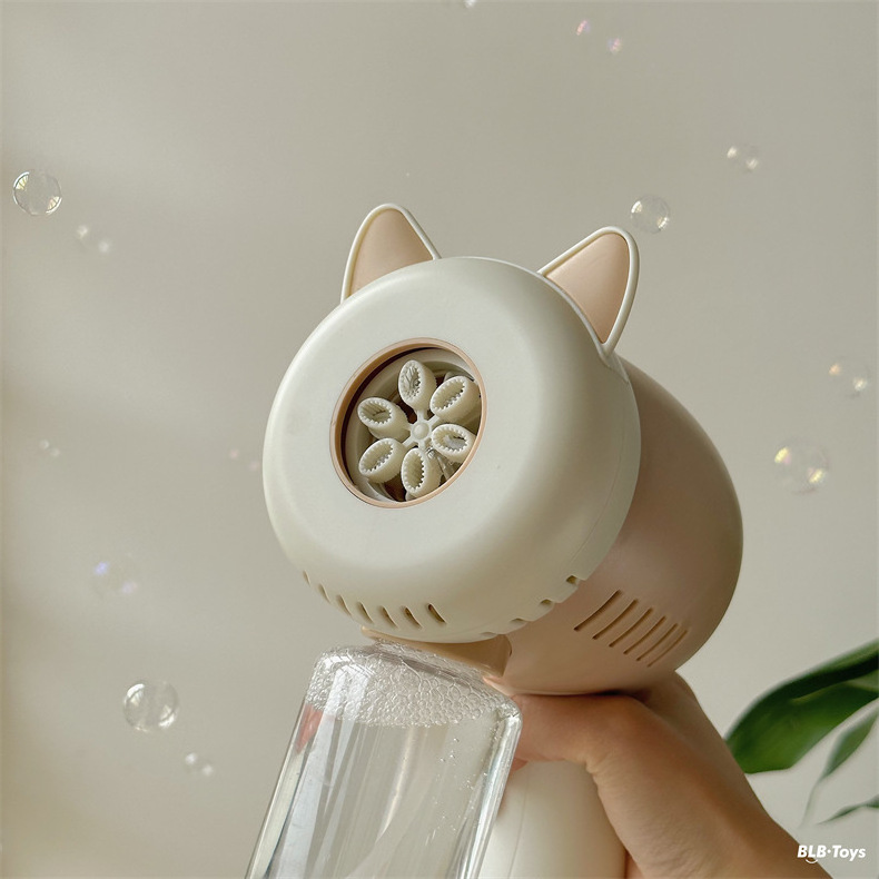 Manufacturers export cat bubble machine Cat ear network red bubble machine automatic children bubble machine