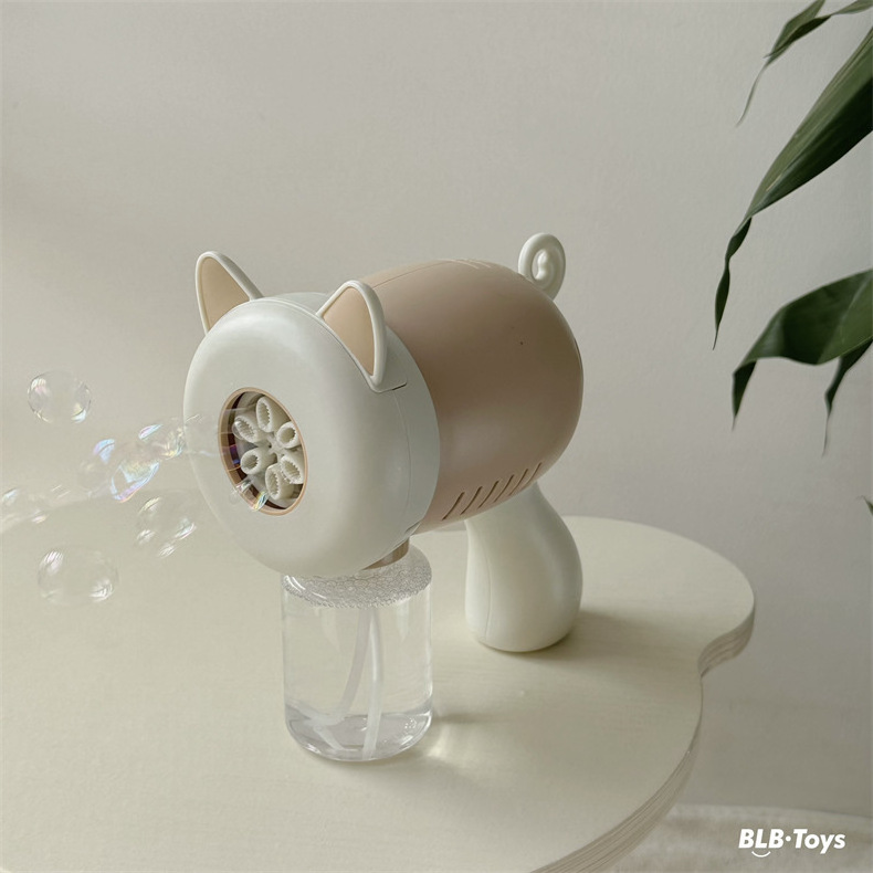 Manufacturers export cat bubble machine Cat ear network red bubble machine automatic children bubble machine