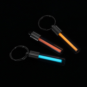 Environmental Protection FlashinLight Keychain Outdoor EDC Self-luminous Fluorescent Tube Tritium Glow Luminous Light