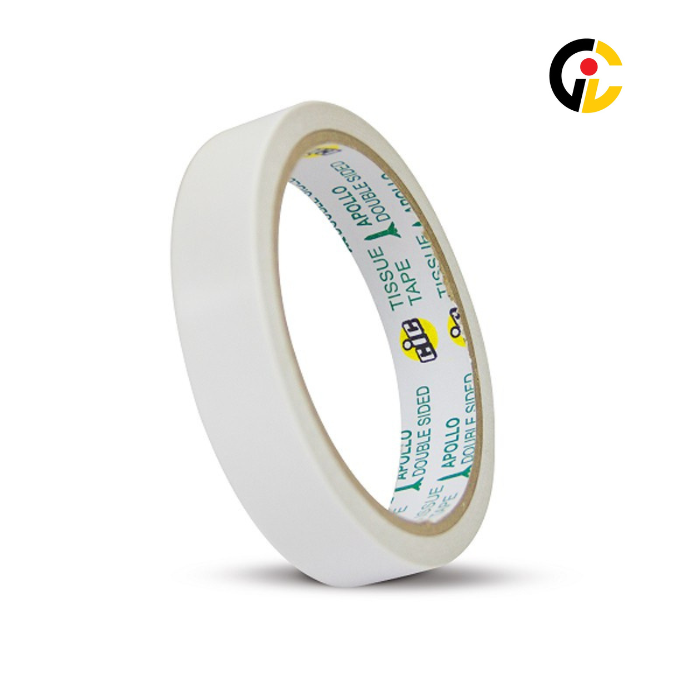 High Quality General Purpose Double Sided Tissue Tape Solvent Acrylic Adhesive Temperature Resistance Malaysia Manufacturer