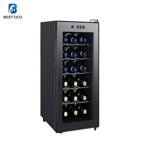 18 Bottles Mini Portable Electric Wine Bottle Cooler /Table Top Horizontal Wine Refrigerator JC-48C