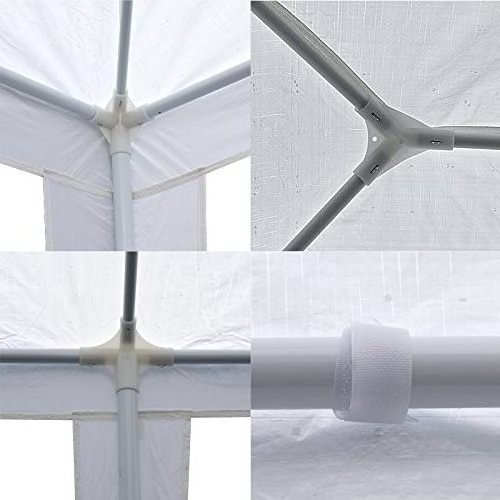 3x6M Tent Outdoor Party Tent for Wedding Event Canopy Marquee with 4 Removable Side Walls