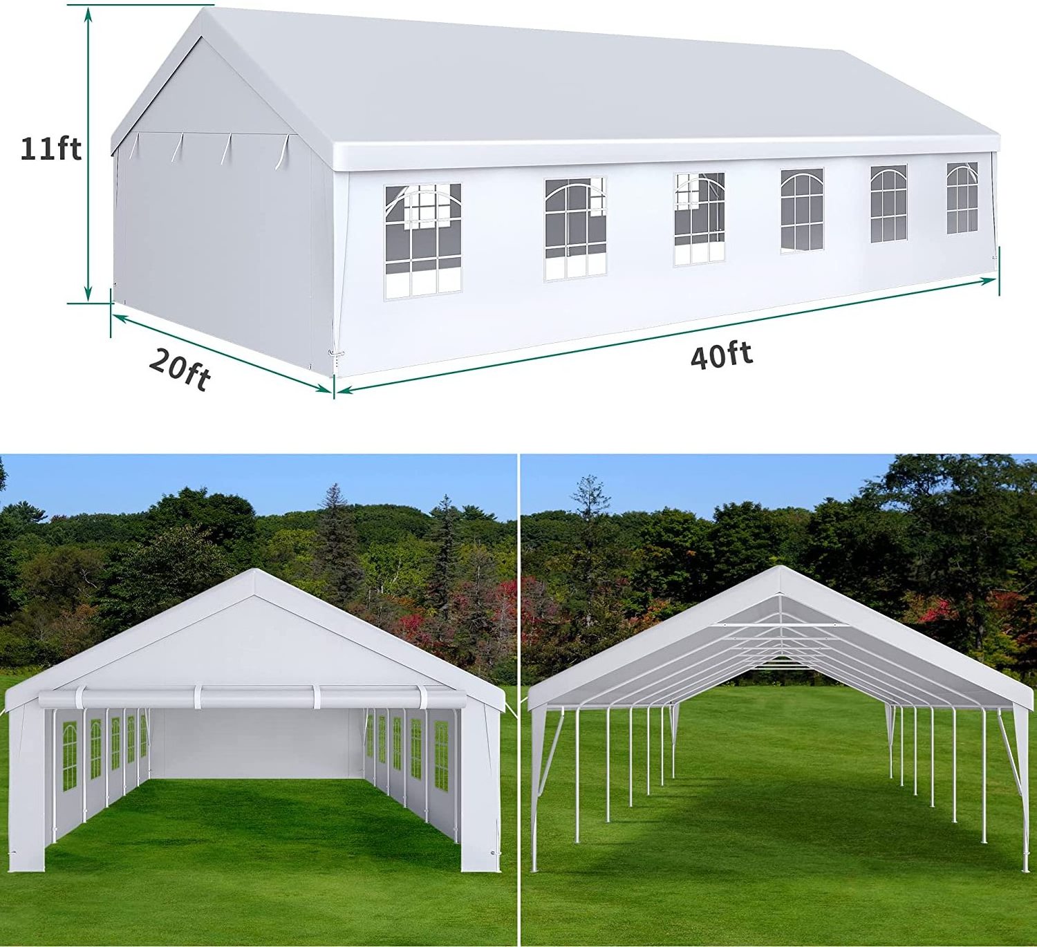 China Newest Fashion Modern Large Easy Up Outdoor Trade Show Party Event Marquee Clear Wedding Canopy Tents