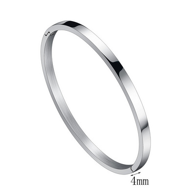 Trendy Engraving Blanks Men Stainless Steel Initial Fashion Jewelry Bracelets Bangles for Women Tarnish Free Wholesale