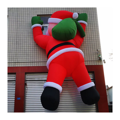 Customized giant outdoor inflatable Christmas decorations inflatable giant Santa Claus