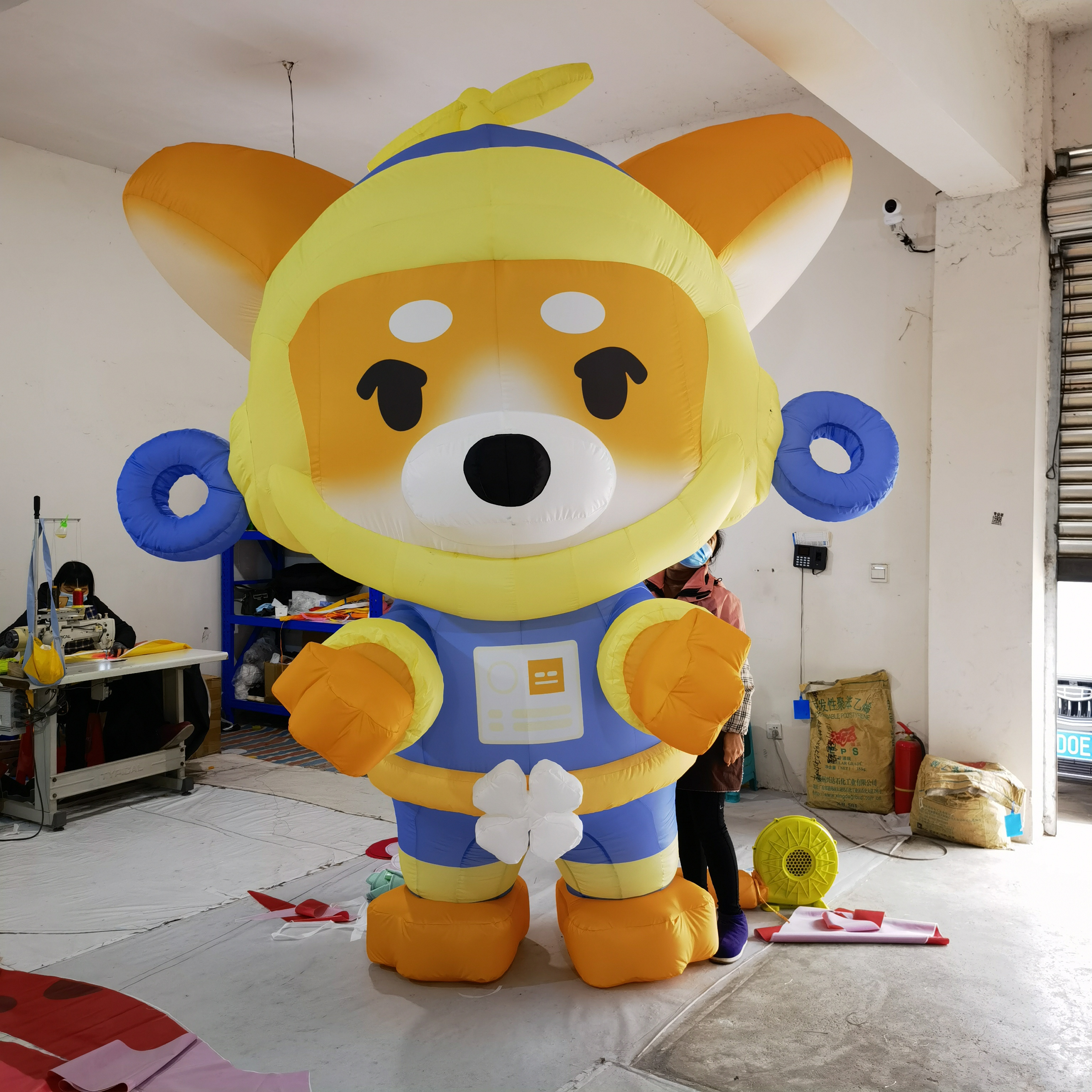 Custom Inflatable Cartoon Animal Dog Inflatable corgi