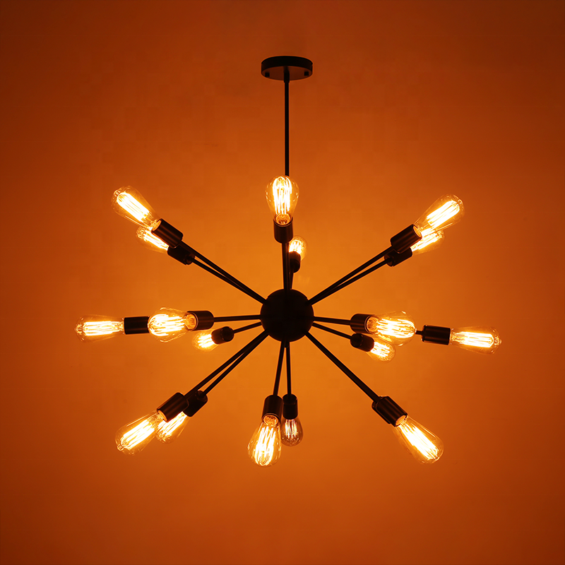 Modern Light Fixture 6 Light Ceiling led chandelier sputnik pendant lamp