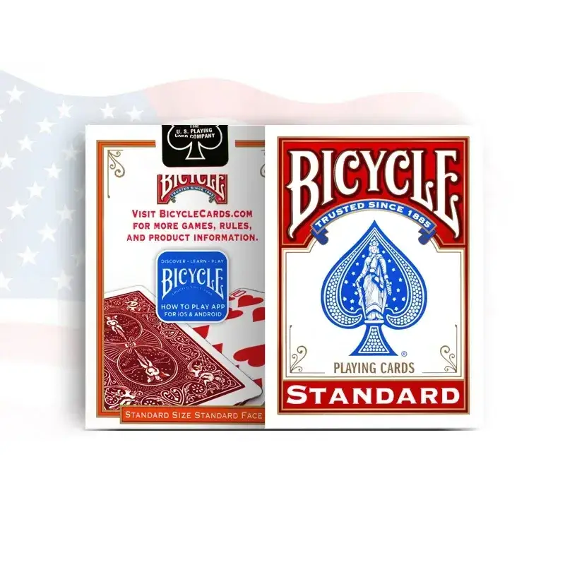 Bicycle Paper Playing Cards Magician Rider Back Standard Decks Index T shape Premium Playing Cards Poker Cards Blue/Red