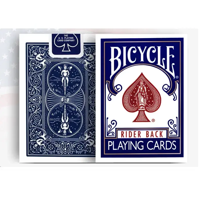 Bicycle Paper Playing Cards Magician Rider Back Standard Decks Index T shape Premium Playing Cards Poker Cards Blue/Red