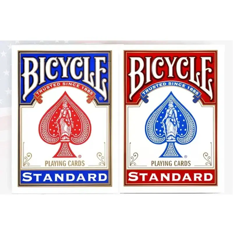 Bicycle Paper Playing Cards Magician Rider Back Standard Decks Index T shape Premium Playing Cards Poker Cards Blue/Red