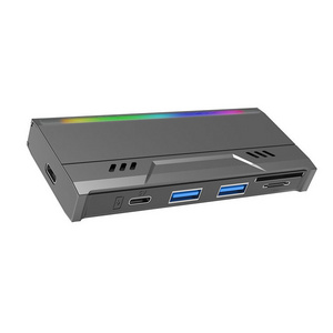 Aluminum M.2 NVME  Enclosure to USB  GEN3.2 2X1 Solid State drive case 10 Gbps portable case SSD