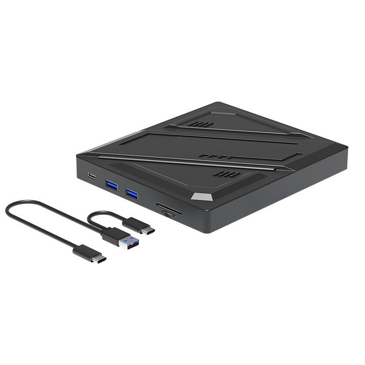 Versatile Optical drive enclosure External CD DVD USB3.0 Super drive DVD/CD +/-RW ROM Player Burner Writer expansion port