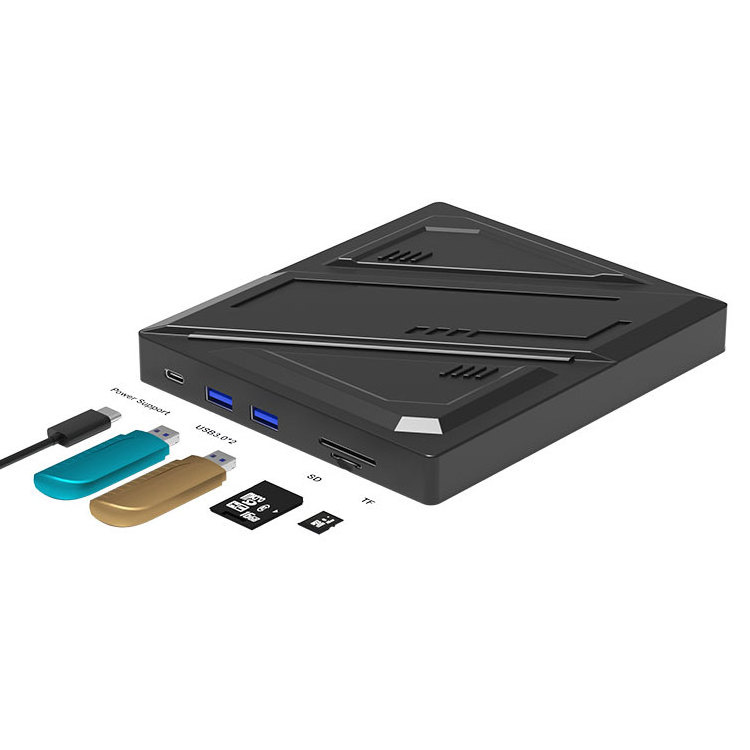 Versatile Optical drive enclosure External CD DVD USB3.0 Super drive DVD/CD +/-RW ROM Player Burner Writer expansion port