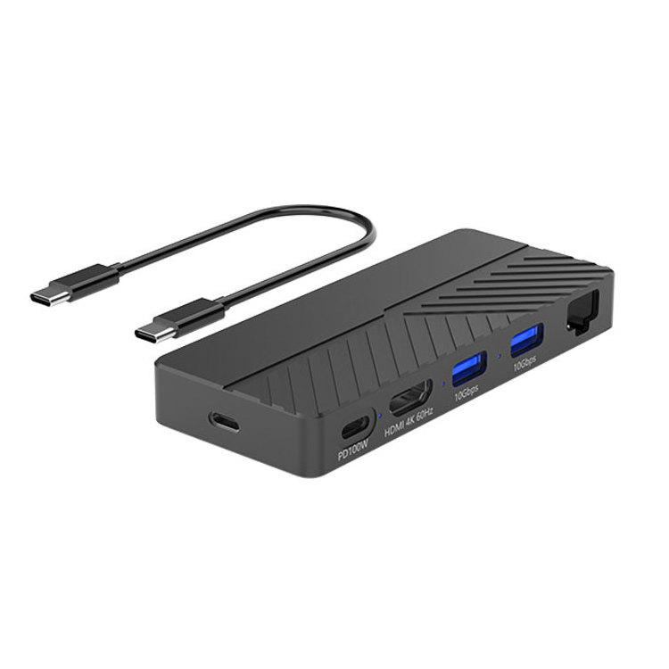 M.2 ssd enclosure NVMe  USB gen2  HUB 5 in 1 10 Gbps portable UASP TRIM  docking station