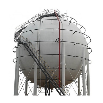 ASME 1000 ton 2500 m3 lpg tank Ethylene Propane Butane gas storage spherical tank