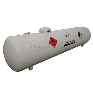 ASME 250kg Butane Propane lpg gas Storage tank