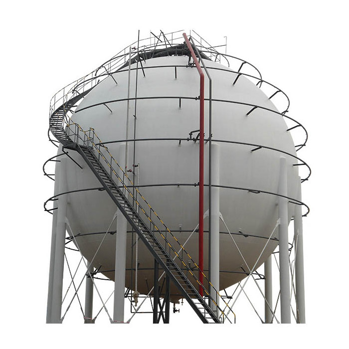 ASME 2691.27 2638.5 tons 5277m3 Propane Butane Spherical sphere storage tanks of lpg