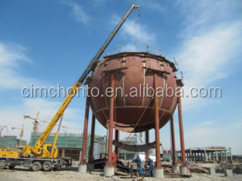 CIMC 1500 M3 GB Q370R LPG Spherical Storage Tank for Propane Terminal Tank Farm